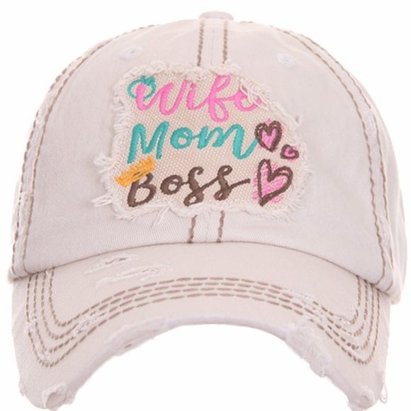 Boss Baseball Cap - 4 colors - Picture 2 of 4